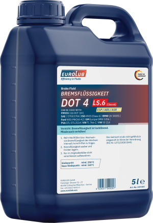 Eurolub Bremsflüssigkeit DOT4 LS.6 (CLASS6) 5l