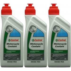 Castrol Motorcycle Coolant 3x 1l = 3 Liter