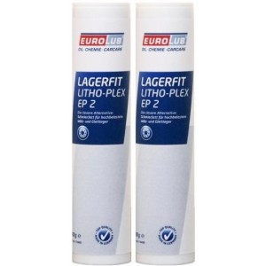 Eurolub Lagerfit Litho-Plex EP 2 2x 400 Gramm
