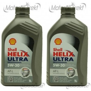 Shell Helix Ultra Professional AP-L 5W-30 Motoröl 2x 1l = 2 Liter