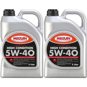 Meguin megol 3198 Motoröl High Condition SAE 5W-40 2x 5 = 10 Liter