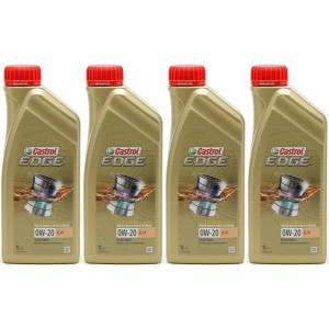 Castrol Edge LL IV 0W-20 Motoröl 4x 1l = 4 Liter