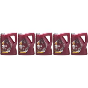 MANNOL Diesel Turbo 5W-40 Motoröl 5x 5 = 25 Liter