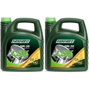 Fanfaro LSX 5W-30 Longlife 5W-30 Motoröl 2x 5 = 10 Liter
