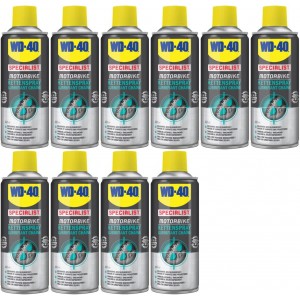 WD-40 Motorbike SPECIALIST Kettenspray 10x 400 Milliliter