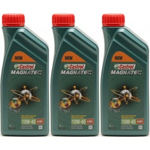 Castrol Magnatec 10W-40 A3/B4 Diesel & Benziner Motoröliter 3x 1l = 3 Liter