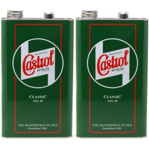 Castrol Classic XXL SAE 40 Oldtimer Einbereichs Motoröl 2x 5 = 10 Liter