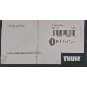 Thule Montagekit 187150