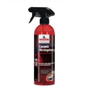 Nigrin 20733 Performance Ceramic-Versiegelung 750ml intensive Leuchtkraft, Hochglanzeffekte, mit Abperleffekt