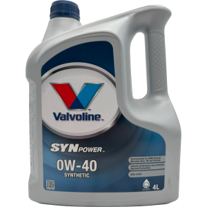 Valvoline SYNPOWER 0W-40 4 Liter Kanister
