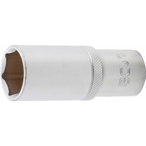 BGS 10562 Steckschlüssel-Einsatz Sechskant, tief | Antrieb Innenvierkant 12,5 mm (1/2"") | SW 22 mm