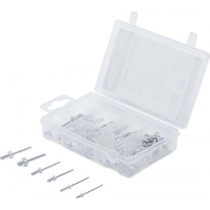 BGS 88142 Blindnieten-Sortiment | Ø 2,4 - 4,8 mm | 70-tlg.