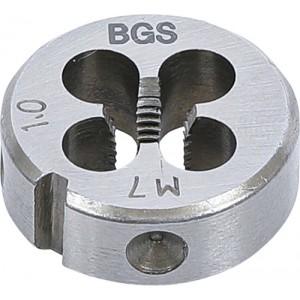 BGS 1900-M7X1.0-S Gewindeschneideisen | M7 x 1,0 x 25 mm