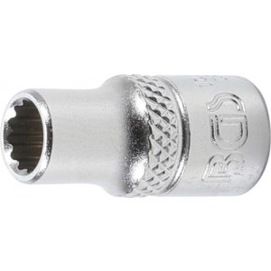 BGS 10776 Steckschlüssel-Einsatz Zwölfkant | Antrieb Innenvierkant 6,3 mm (1/4"") | SW 6 mm