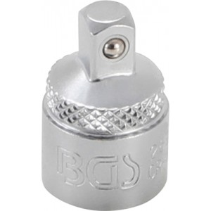BGS 269 Steckschlüssel-Adapter | Innenvierkant 10 mm (3/8"") - Außenvierkant 6,3 mm (1/4"")