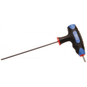 BGS 4010-3 Schraubendreher mit T-Griff und seitlicher Klinge | Innensechskant 3 mm
