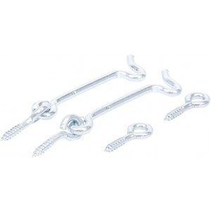 BGS 80942 Sturmhaken | 4,0 x 80 mm | 2-tlg.