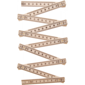 BGS 2054 Gliedermaßstab | 10 Glieder | 1 m