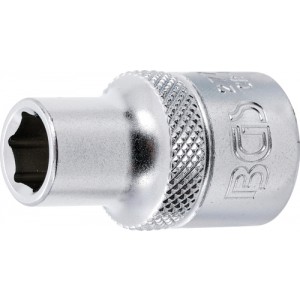 BGS 2770 Steckschlüssel-Einsatz Sechskant | Antrieb Innenvierkant 12,5 mm (1/2"") | SW 3/8""