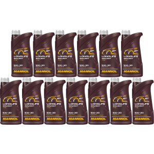 Mannol 7715 LONGLIFE 504/507 5W-30 Motoröl 13x 1l = 13 Liter