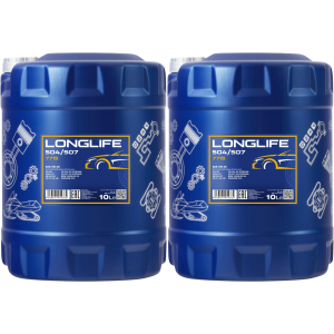 MANNOL 7715 LONGLIFE 504/507 5W-30 Motoröl 2x 10l = 20 Liter