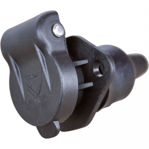 Steckdose 3-polig, 12 bis 24V, Kunststoff 1 Stück