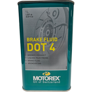 MOTOREX Bremsflüssigkeit DOT 4 1 Liter Flasche