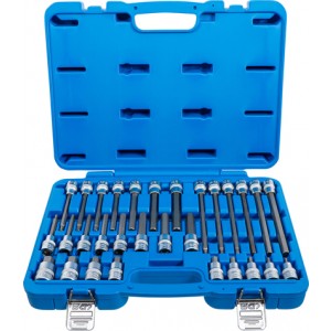 BGS 5181 Bit-Einsatz-Satz | Antrieb Innenvierkant 12,5 mm (1/2"") | Innensechskant | 30-tlg.