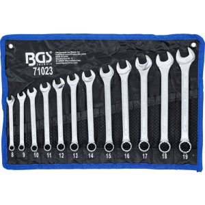 BGS 71023 Maul-Ringschlüssel-Satz | SW 8 - 19 mm | 12-tlg.