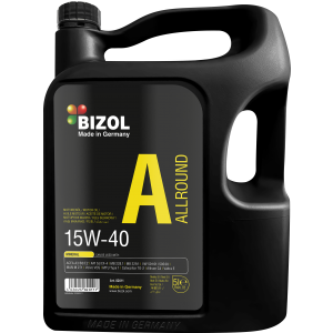 BIZOL Allround Motoröl 15W-40 - 5 Liter