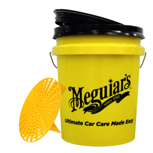 Meguiar's Wascheimer & Grit Guard Einsatz + Deckel Volumen 18,9 Liter