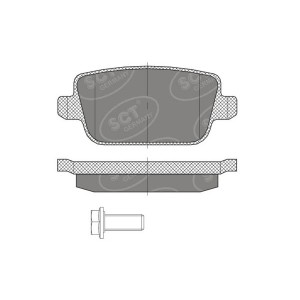 SCT Bremsbeläge SP476PR