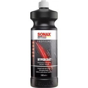 SONAX PROFILINE HyperCoat 1l verdrängt überschüssiges Wasser bei der Fahrzeugwäsche und lässt die Oberflächen schnell ohne Wasserflecken trocknen | Art-Nr. 06773000