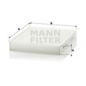 MANN-FILTER CU 2559 - Filter, Innenraumluft