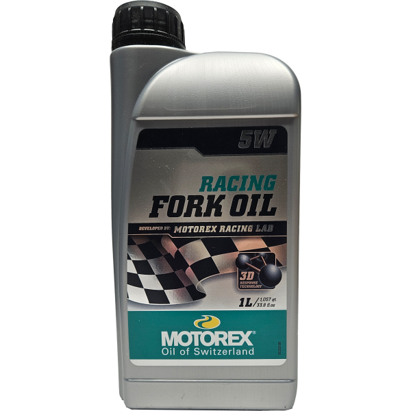 MOTOREX Racing Fork oil SAE 5W 1 Liter Flasche