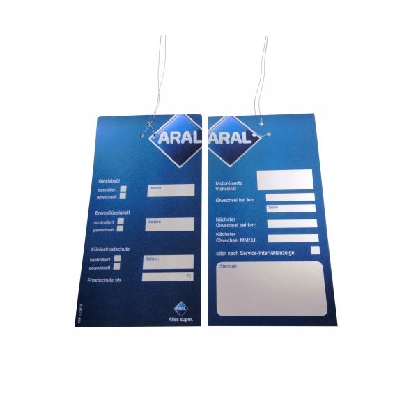 Aral Ölzettel Anhänger 1Stk.