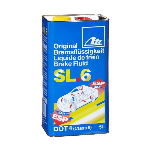 ATE Original Bremsflüssigkeit SL.6 DOT 4 - 5 Liter