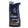Mannol 7510 Favorit 15W-50 teilsynthetisches Motoröl 1l Flasche