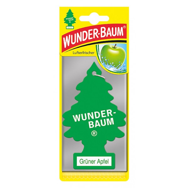Wunderbaum® grüner Apfel - Original Auto Duftbaum