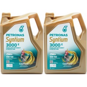Petronas Syntium 3000 E 5W-40 Motoröl 2x 5 = 10 Liter