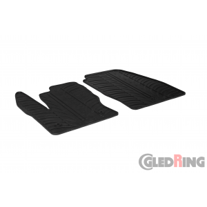 Original Gledring Passform Fußmatten Gummimatten 2 Tlg. - Ford Tourneo Connect Cargo 2014->2016