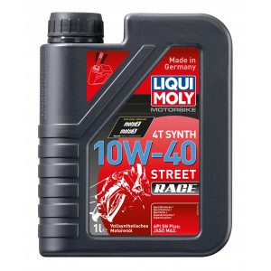 Liqui Moly 20753 Motorbike 4T Synth 10W-40 Street Race 1l