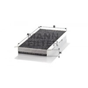 MANN-FILTER CUK 3554 - Filter, Innenraumluft - adsotop