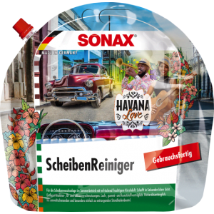SONAX ScheibenReiniger gebrauchsfertig Havana Love 3 Liter