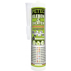 Petec Kleben & Dichten ecoline 290 ml, transparent