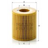 MANN-FILTER HU 815/2 x - Ölfilter
