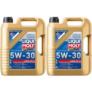 Liqui Moly 20647 5W-30 Longlife III Motoröl 2x 5 = 10 Liter