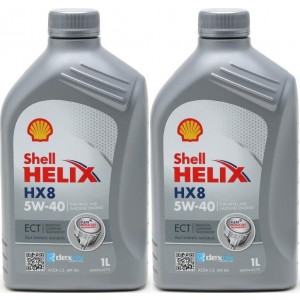 Shell Helix HX8 5W-40 Motoröl 2x 1l = 2 Liter