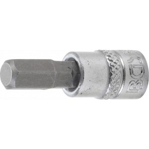 BGS 2501 Bit-Einsatz | Antrieb Innenvierkant 6,3 mm (1/4"") | Innensechskant 7 mm