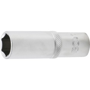 BGS 10557 Steckschlüssel-Einsatz Sechskant, tief | Antrieb Innenvierkant 12,5 mm (1/2"") | SW 17 mm